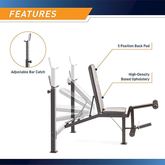 Marcy Olympic Weight Bench MWB-4491