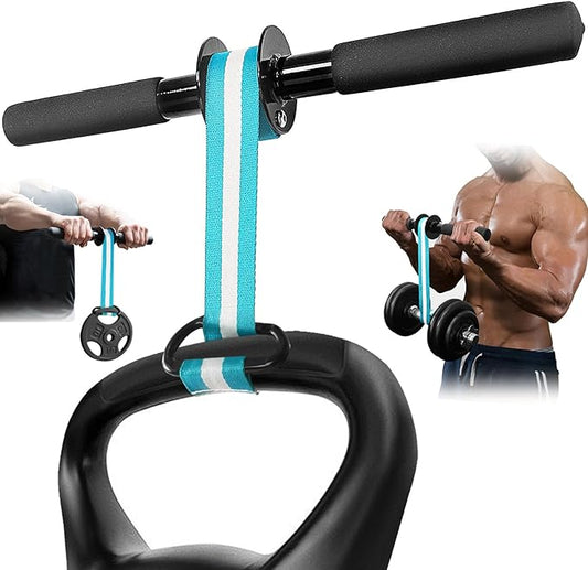 Wrist Roller Forearm Strengthener Exerciser: Forearm Blaster Forearm