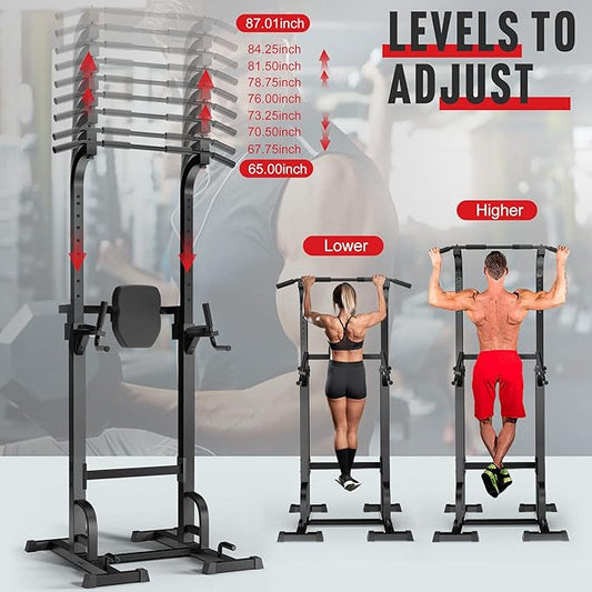 Elevens Power Tower Dip Station Stand Pull Up