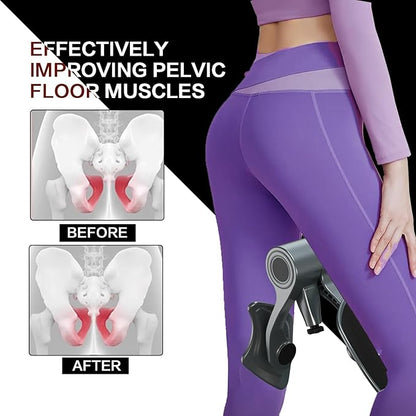 Thigh Master Hip Trainer Kegel Exerciser with Adjustable Baffle
