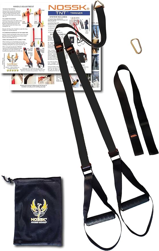 TNT PRO Suspension Fitness Trainer (Black) - Proud