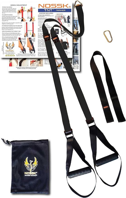 TNT PRO Suspension Fitness Trainer (Black) - Proud