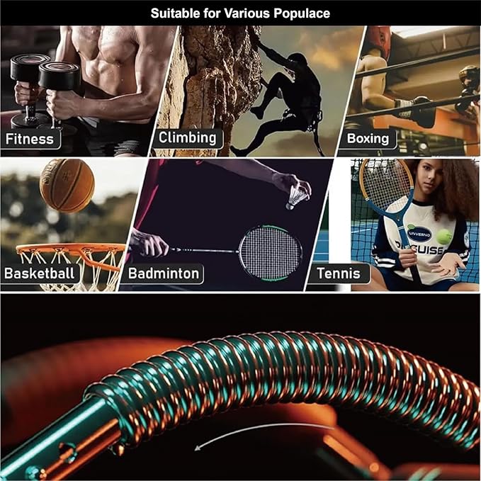 Twister Arm Trainer,Twister Arm Exerciser,40-100lb Adjustable Chest Workout Equipment for Home Gym,Portable Home Fitness Equipment