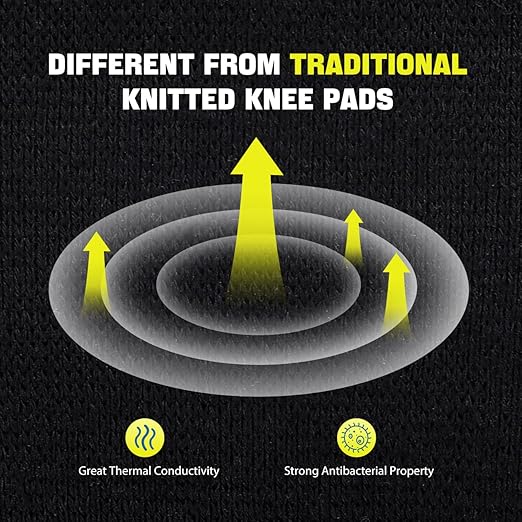 Volleyball Knee Pads for Men Women Boy Girl , Knee Protector Knee Supporter . Knee compression Sleeve with high Protection Cushion for Volleyball ,Running ,House Cleaner , Worker , Weight lifting , Dancer