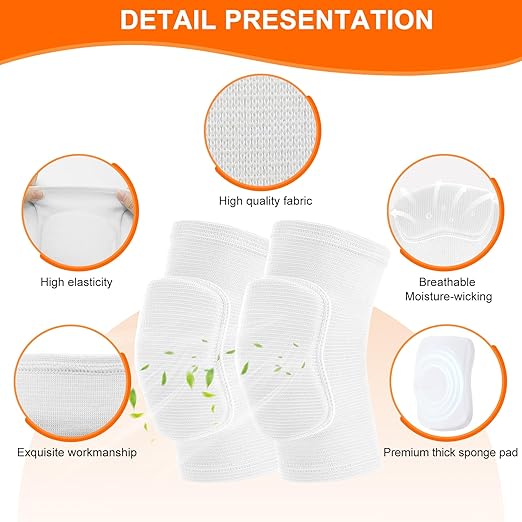 Volleyball Knee Pads for Women, Men, Youth, Girls, Kids, Knee brace for Volleyball Basketball Football Dance Yoga Tennis Running Cycling Workout Climbing Wrestling