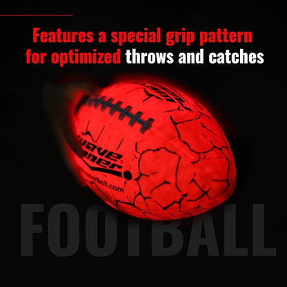 Waverunner Glow in The Dark Football - LED 8-15+ | 6 - 8,9,10,11,12
