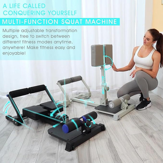 Multifunctional Sissy Squat Gym deep squat training equipment