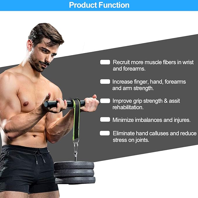 Forearm Wrist Roller Blaster Exerciser