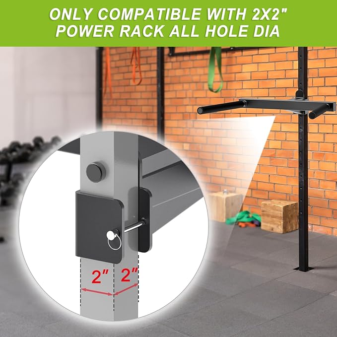 Y-Shaped Dip Bar for 2"x2"and 3"x3" Power Cage