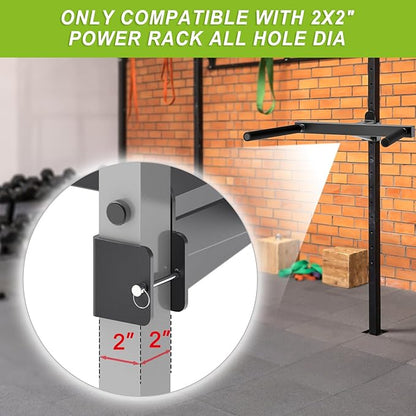 Y-Shaped Dip Bar for 2"x2"and 3"x3" Power Cage