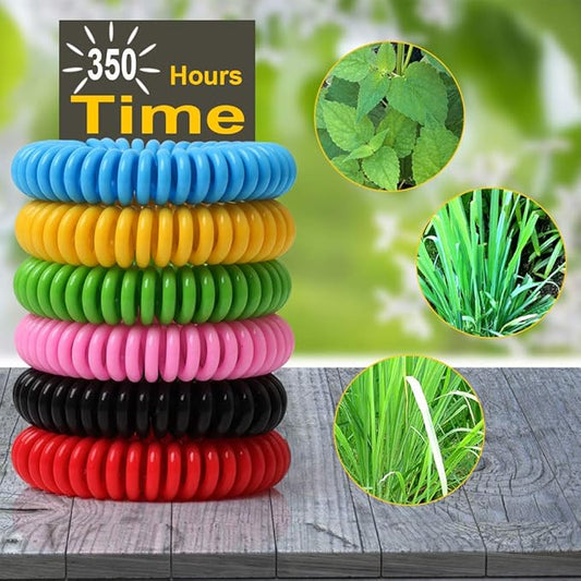 Mosquito Bracelets, 30 Pack Individually Wrapped Wristbands, DEET