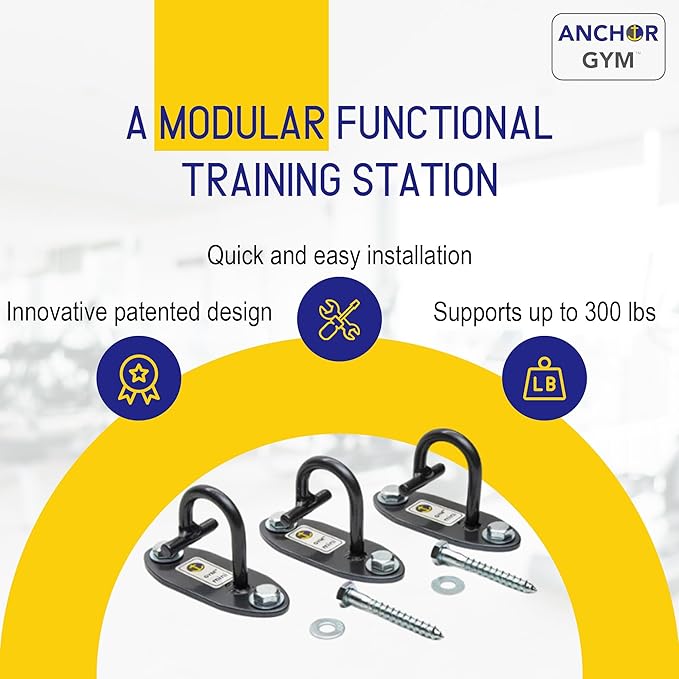 The Anchor Gym Anchor Gym-Mini H1 (Set of 3) -