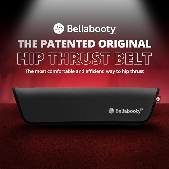 OG Belt - Bellabooty Exercise Hip Thrust Belt – For Dumbbells, Kettlebells, and Plates – Slip-Resistant Padding for Hip Protection – Perfect for Gym, Home, and On-the-Go Workouts