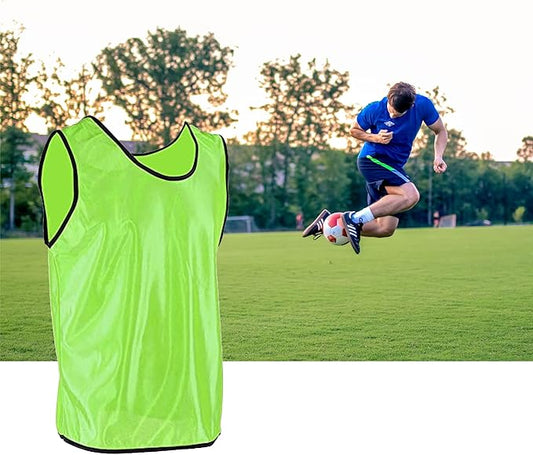 DALLX Pinnies Scrimmage Vests Team Practice Jersey for Child Youth Teen Lightweight