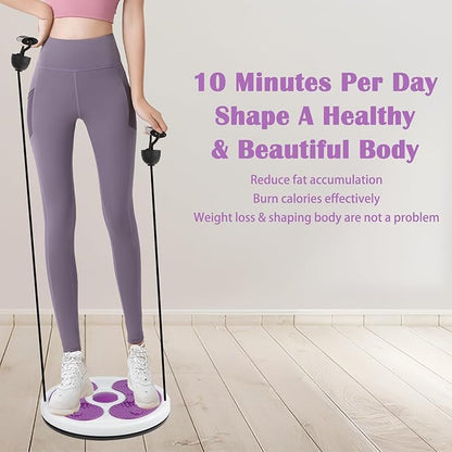 Waist Whisper Waist Twisting Disc with 3 Sport Headbands