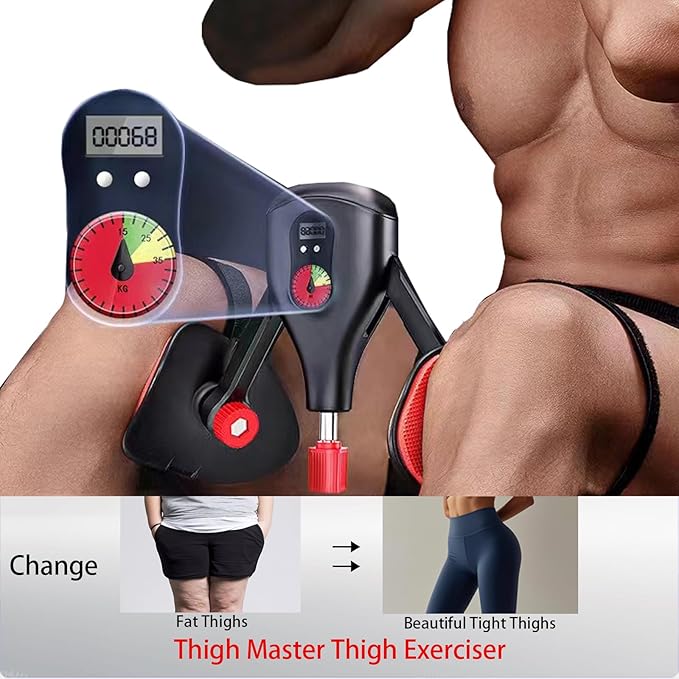 Thigh Master Adjustable Resistance 0-77 lbs