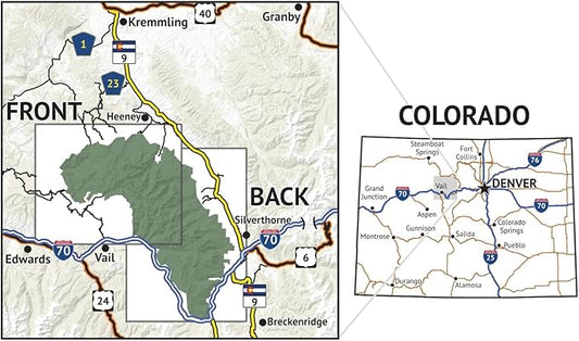 Outdoor Trail Maps LLC Eagles Nest Wilderness - (2018)