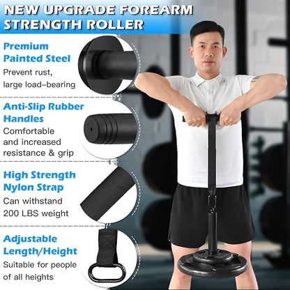 Forearm Wrist Roller Fitness Blaster