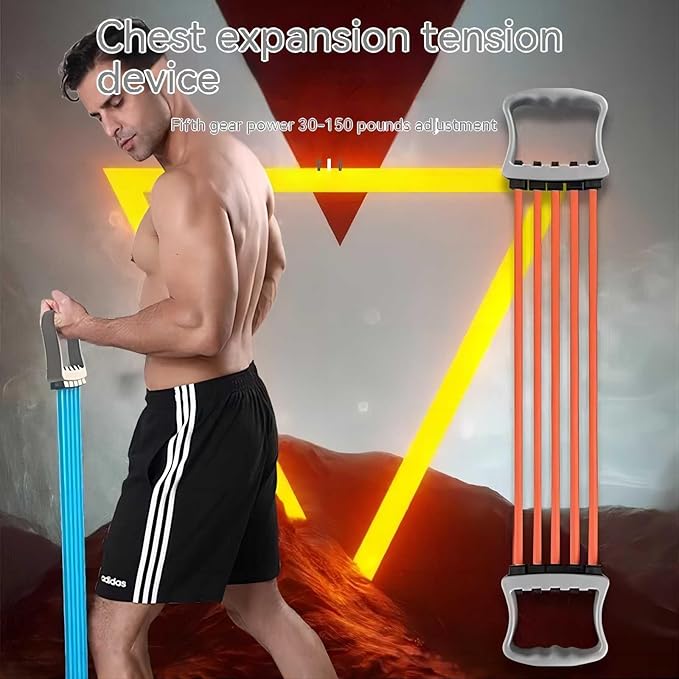 Arm and Chest Muscle Trainer Dilator,5 Tubes