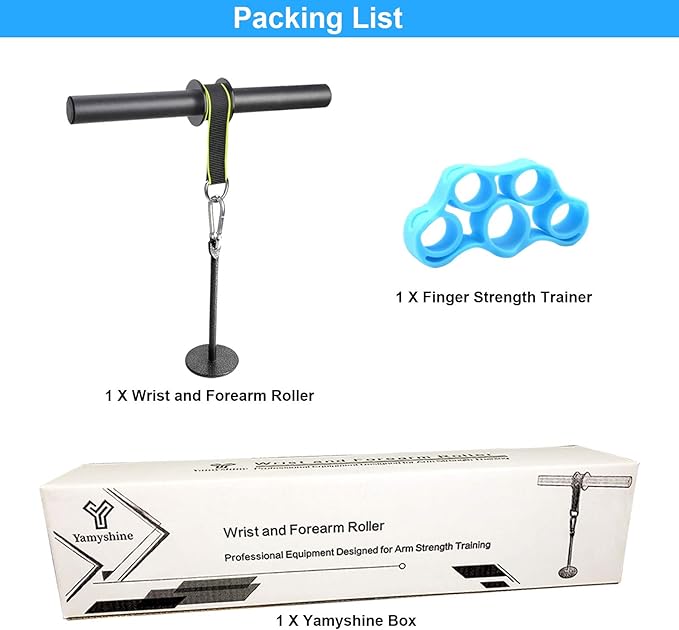 Forearm Wrist Roller Blaster Exerciser