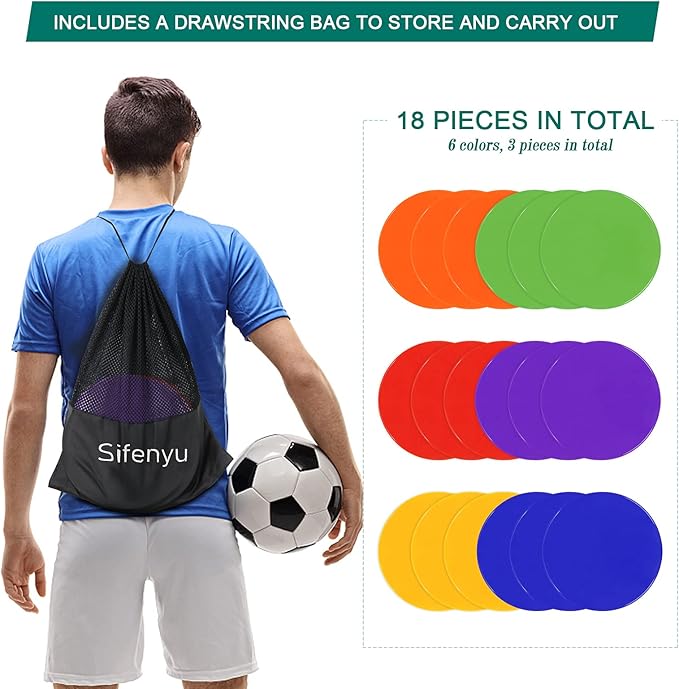 Spot Markers 9Inch 10 Inch 6pcs 18pcs Rubber
