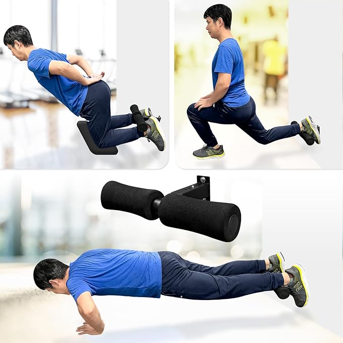 Wall Mounted Nordic Hamstring Curl - Lat Pulldown