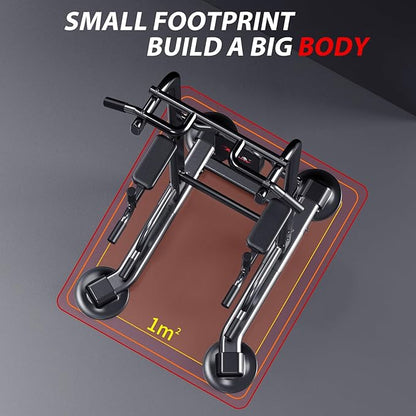 Power Tower Adjustable Height Pull Up & Dip