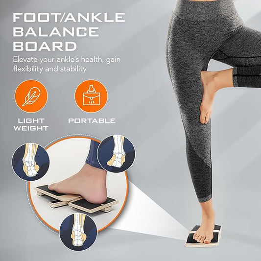 Ankle Balance Board Set - Complete Rehabilitation Kit