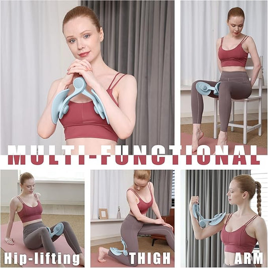 Thigh Master Thigh Exerciser，Thigh Toner，Inner Thigh Exercise Equipment，Kegel 26 Pounds
