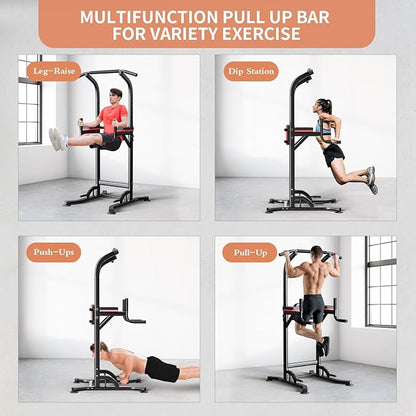 Wesfital Pull Up Bar Power Tower Dip Bar