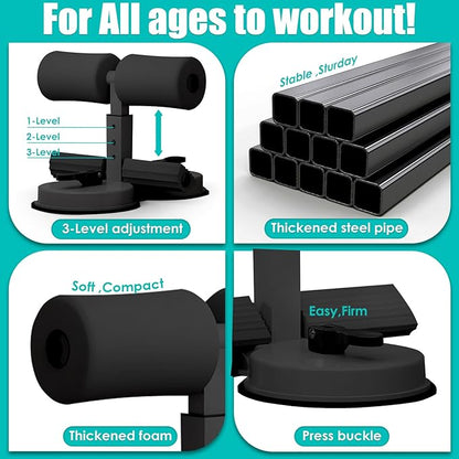 Sit Up Bar Foot Holder Equipment,3 Level 2 Strong