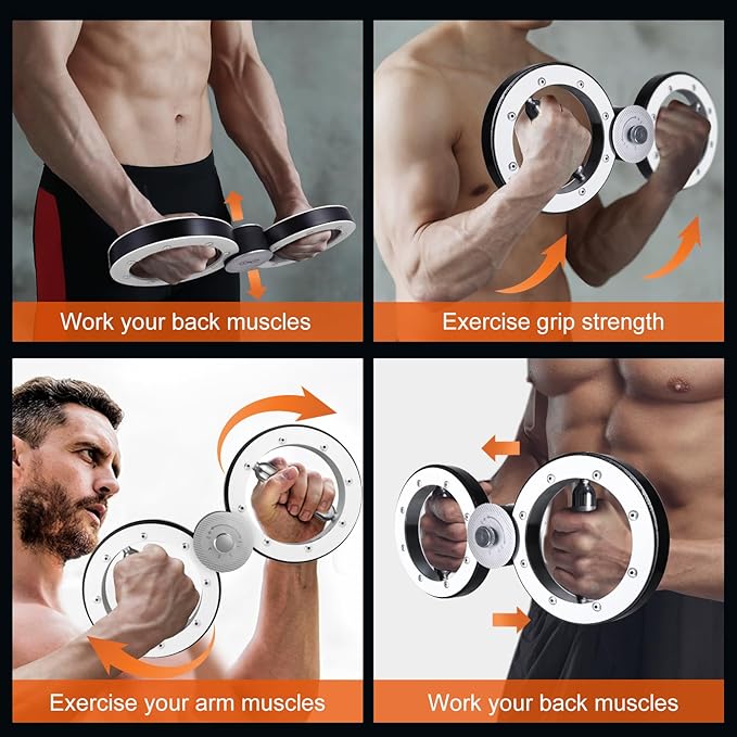 Forearm Strength Trainer-Arm Workout Equipment Forearm Exerciser-Shoulder Workout