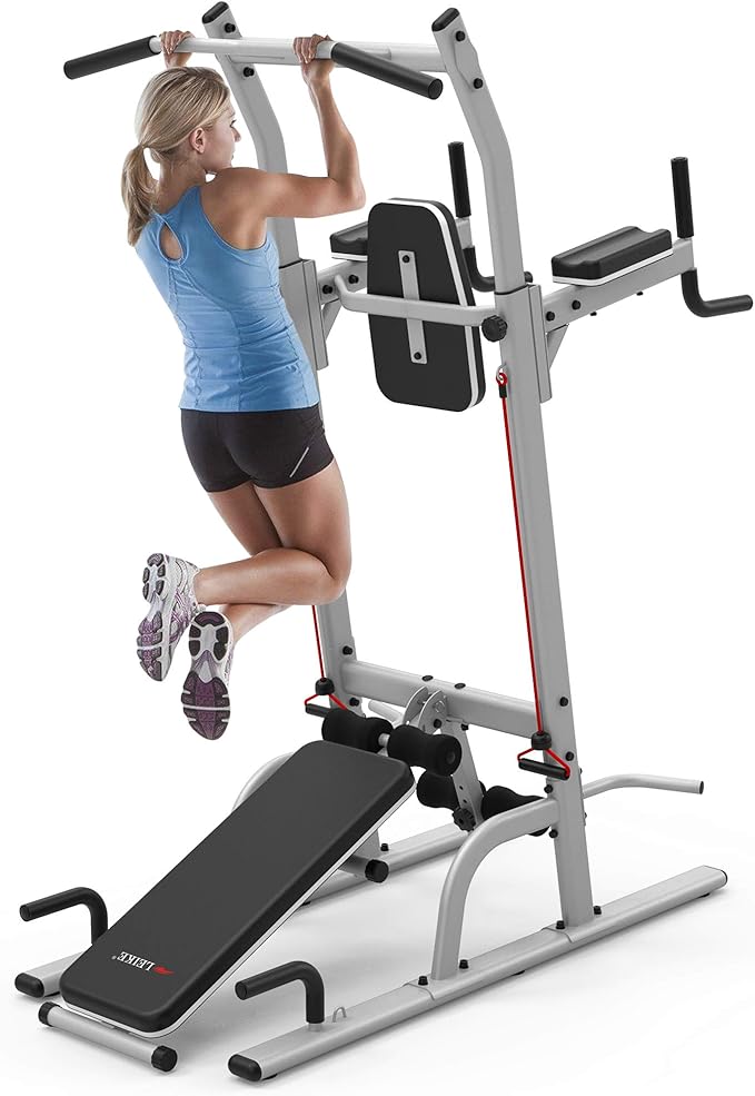 leikefitness Multifunction Power Tower Exercise Equipment