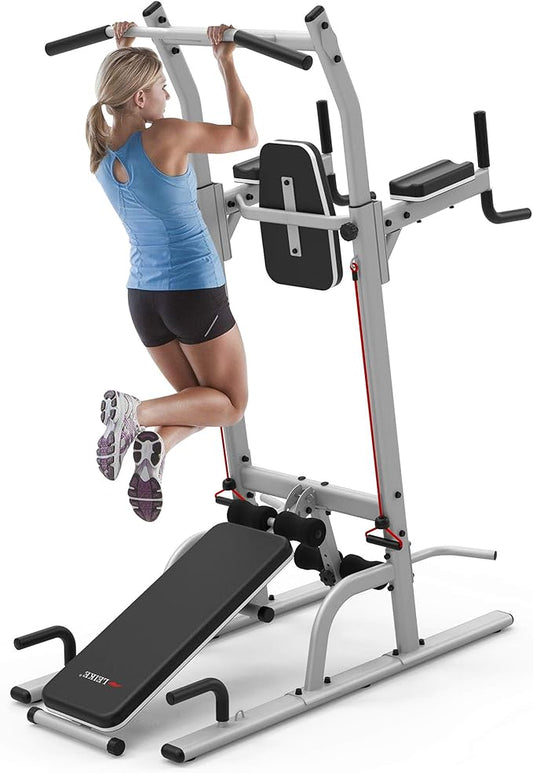 leikefitness Multifunction Power Tower Exercise Equipment