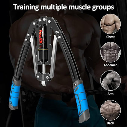 Arm Blaster Forearm Workout Equipment - ZHMNEG New 10 Gears 22-440lbs,Thickened Carbon