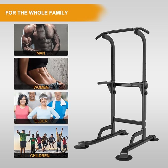 Pull Up Bar Power Tower Dip Bar Station