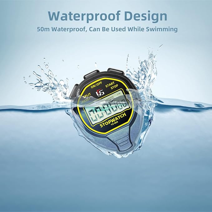 Waterproof Digital Stopwatch Timer