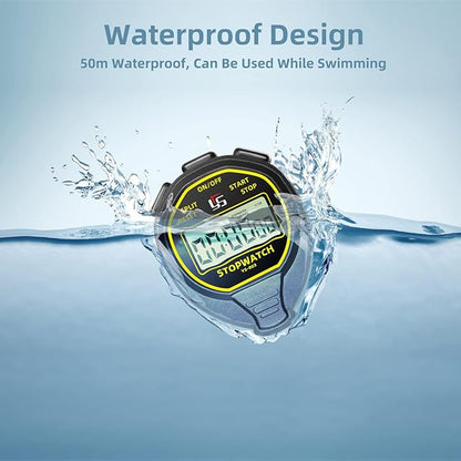 Waterproof Digital Stopwatch Timer