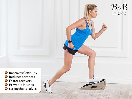 B&B Fitness Calf Stretcher - Improve Flexibility and