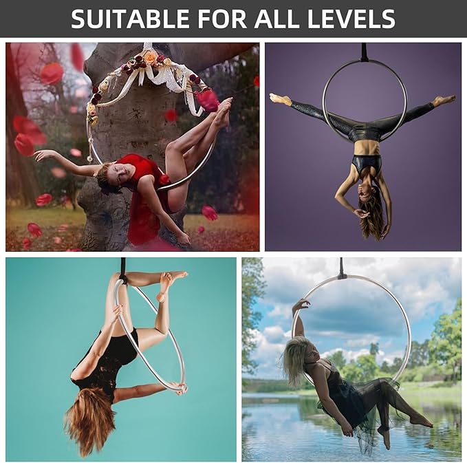PRIOR FITNESS Aerial Hoop Set