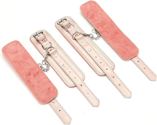 Sovyime 2pcs Silver Portable Restore Spreader Bar 4pcs Fur