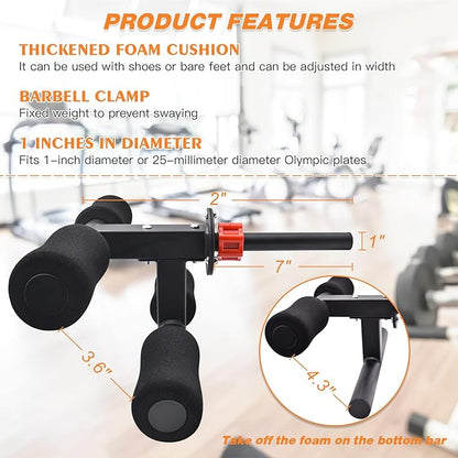 Tib Bar,Tibialis Trainer,Tibialis Bar,leg workout equipment Strengthening Calves/Shins/Ankles,Tibialis 1" or 2" Olympic
