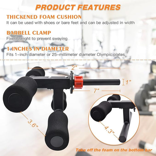 Tib Bar,Tibialis Trainer,Tibialis Bar,leg workout equipment Strengthening Calves/Shins/Ankles,Tibialis 1" or 2" Olympic
