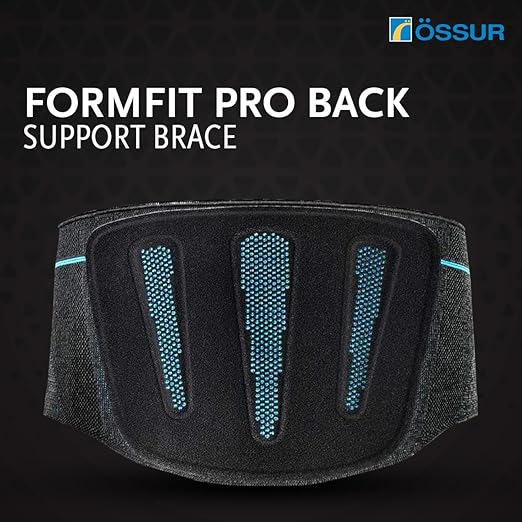 Össur Formfit Pro Back Support - Advanced Lumbar Brace for Pain Relief, Posture Correction, and Spinal Health - Premium Comfort and Support (X-Large)