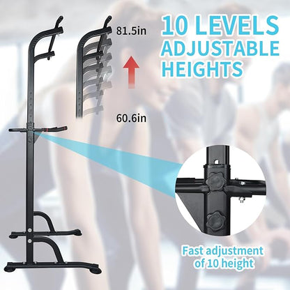 Adjustable Height Dip Bar Station