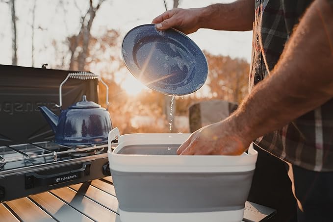 Stansport Collapsible Camp Sink (878) 12.25" L x 11.5" W 7.75" H