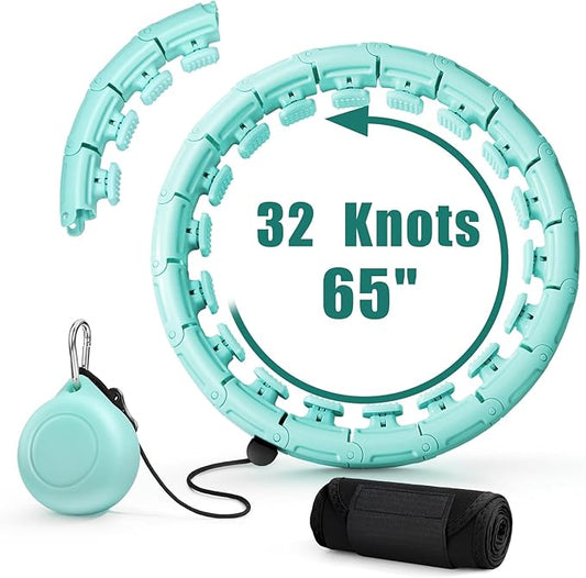 Weighted Fit Hoop Plus Size for Adult Weight Loss 18/32 Detachable 2 in 1, Great