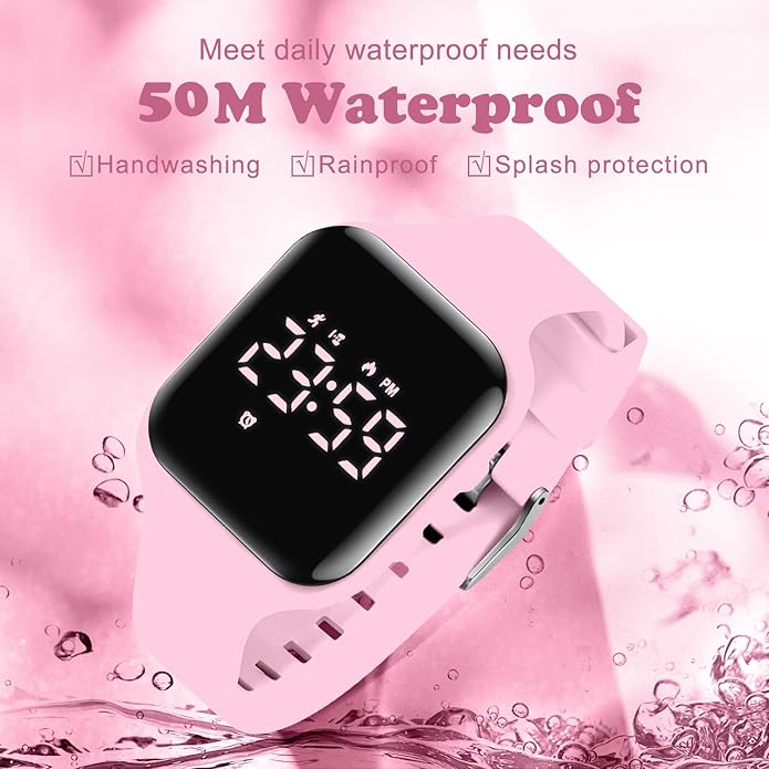NN BEN NEVIS Kids Watch, Digital Watch for Boys Girls, Sport Watch with Fitness Tracker, Alarm Clock, Stopwatch, No App and Waterproof, Watch for Kids Ages 5-12