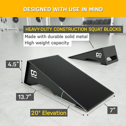 Double Circle Squat Wedge – Professional Squat Ramp