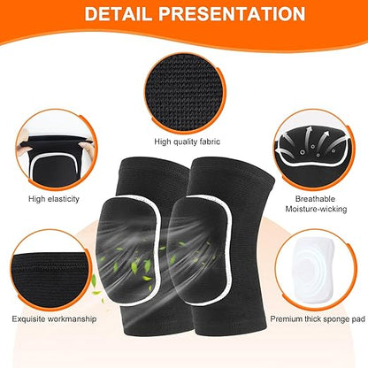 Volleyball Knee Pads for Women, Men, Youth, Girls, Kids, Knee brace for Volleyball Basketball Football Dance Yoga Tennis Running Cycling Workout Climbing Wrestling
